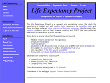 Tablet Screenshot of lifeexpectancy.org